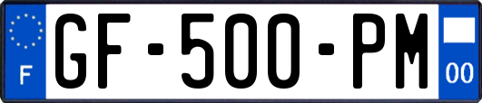 GF-500-PM