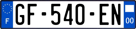 GF-540-EN