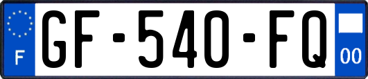 GF-540-FQ