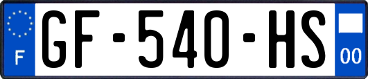 GF-540-HS