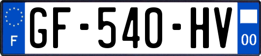 GF-540-HV