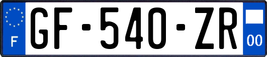 GF-540-ZR