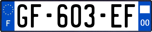 GF-603-EF