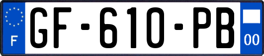 GF-610-PB