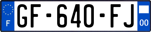 GF-640-FJ