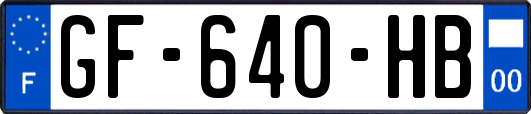 GF-640-HB