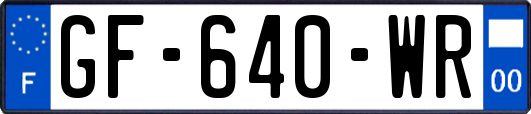 GF-640-WR