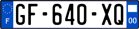 GF-640-XQ