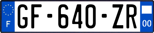 GF-640-ZR