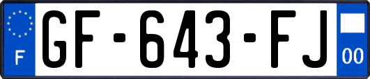 GF-643-FJ