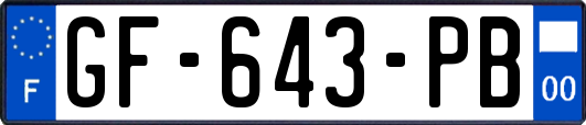 GF-643-PB