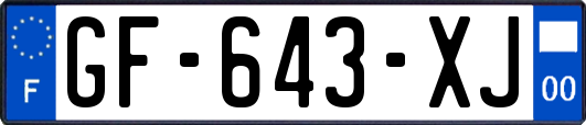 GF-643-XJ