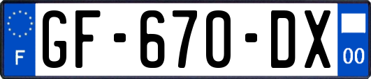 GF-670-DX