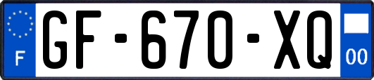 GF-670-XQ