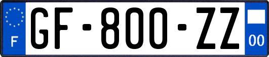 GF-800-ZZ