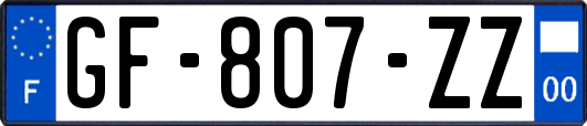 GF-807-ZZ