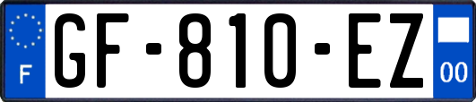 GF-810-EZ