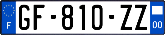 GF-810-ZZ