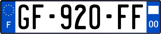 GF-920-FF