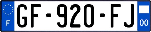 GF-920-FJ