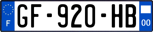 GF-920-HB