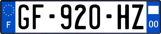 GF-920-HZ