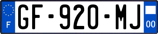 GF-920-MJ