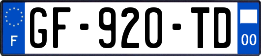 GF-920-TD