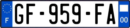 GF-959-FA