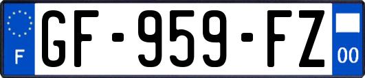 GF-959-FZ