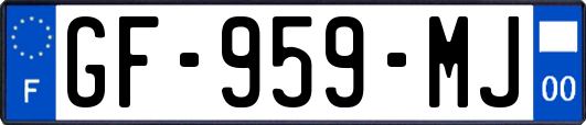 GF-959-MJ