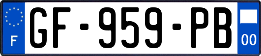 GF-959-PB