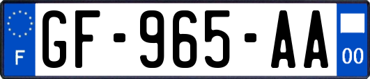 GF-965-AA