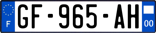 GF-965-AH