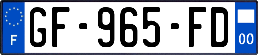 GF-965-FD