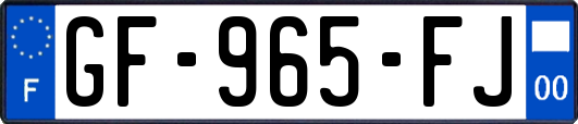 GF-965-FJ