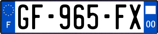 GF-965-FX
