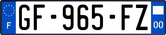 GF-965-FZ