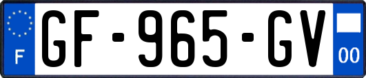 GF-965-GV