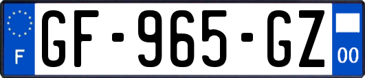 GF-965-GZ