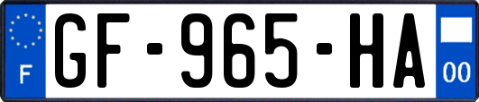 GF-965-HA