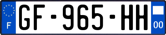 GF-965-HH