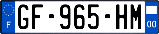 GF-965-HM
