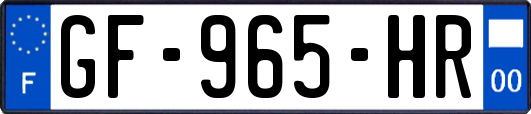 GF-965-HR