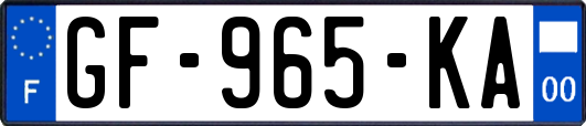 GF-965-KA
