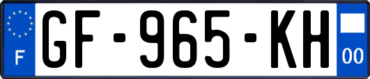 GF-965-KH