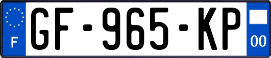 GF-965-KP