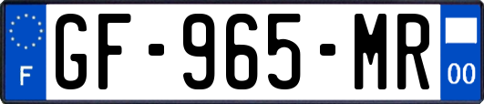 GF-965-MR