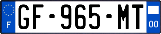 GF-965-MT