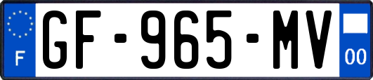 GF-965-MV
